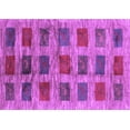 thumbnail image 1 of Ahgly Company Indoor Rectangle Abstract Purple Contemporary Area Rugs, 2' x 3', 1 of 4