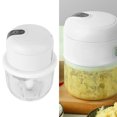 thumbnail image 4 of Garlic Grinder, Removable Cordless Meat Grinder USB Charging  For Home For Kitchen, 4 of 8