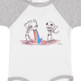thumbnail image 4 of Inktastic Skeleton Pukes Rainbow Boys or Girls Baby Bodysuit, 4 of 5