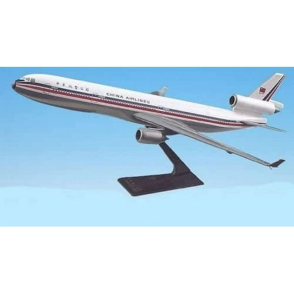 China Airlines Mcdonnell Douglas MD-11 Old Livery Airplane Miniature Model Plastic Snap-Fit 1:200 Scale Part# AMD-01100H-006