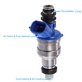 thumbnail image 3 of Unique Bargains 4pcs Replacement 195500-1970 Fuel Injector for Mazda MX-6 2.2L I4 1990-1992, 3 of 8