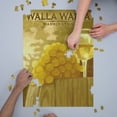 thumbnail image 3 of Walla Walla, Washington, White Grapes and Wine Glass, Oil Painting (1000 Piece Puzzle, Size 19x27, Challenging Jigsaw Puzzle for Adults and Family, Made in USA), 3 of 4