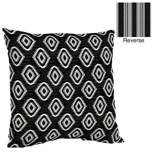 Outdoor Deep Seat Pillow Back Cushion, Better Homes And Gardens Deep Seat Cushions Black
