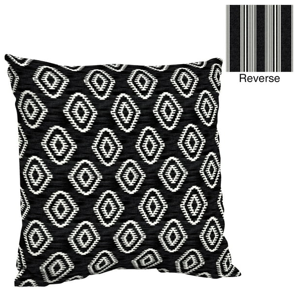 Better Homes Gardens Black Diamond Wondering Ikat 24 X Outdoor Deep Seat Pillow Back Cushion Com Outdoor Deep Seat Pillow Back Cushion, Better Homes And Gardens Deep Seat Cushions Black