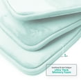 Clara Clark 1 Contour Bath Rug, Absorbent Memory Foam Bath Mat Bathroom