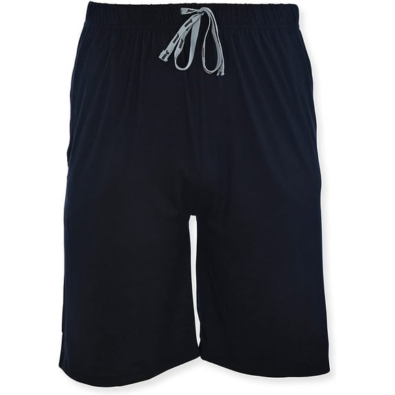 Penn Men's Pajama Shorts Comfy - Soft Lounge Sleep Shorts Separate Bottoms Black