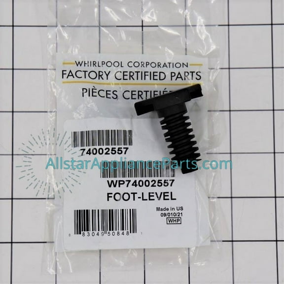 Whirlpool Range/Stove/Oven Leveling Leg W11665456