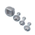 thumbnail image 1 of 4pcs Single Rhombus Pattern Plastic Biscuits molds cake cutting dies cookie Cutting Dies Spring Cake Baking Utensils Molds Mould, 1 of 8