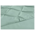 thumbnail image 5 of Sydney Queen Size Comforter Set - 7-Piece Pintuck Bedding - Seafoam Green, Lightweight Pinch Pleat Comforter with Decorative Pillows Bed Set for All Season, 5 of 8