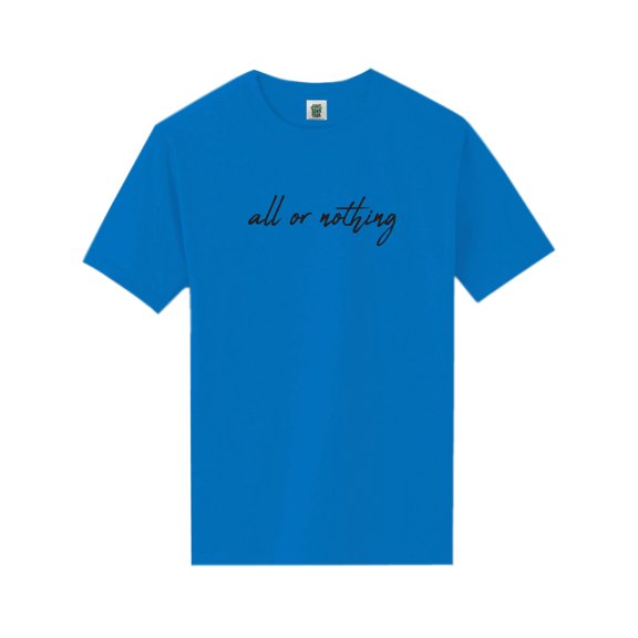 All Or Nothing Short Sleeve Neon T-Shirt