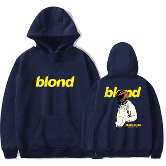Frank Ocean Merch Hoodies Blond Blonde Album Cover Hoodie Fashion