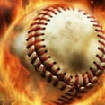 thumbnail image 6 of Round Fitted Table Cloth Fire Baseball Elastic Tablecloth for Round Tables, Waterproof Table, 6 of 8