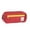 Red_Base#67, variant on Large Capacity Pencil Case Organizer | Nylon Material | Zippered Storage Pouch | Multifunctional for Office Travel Makeup | Washable & Heat-Resistant | 20.2x9x7.8cm | 1 Pack