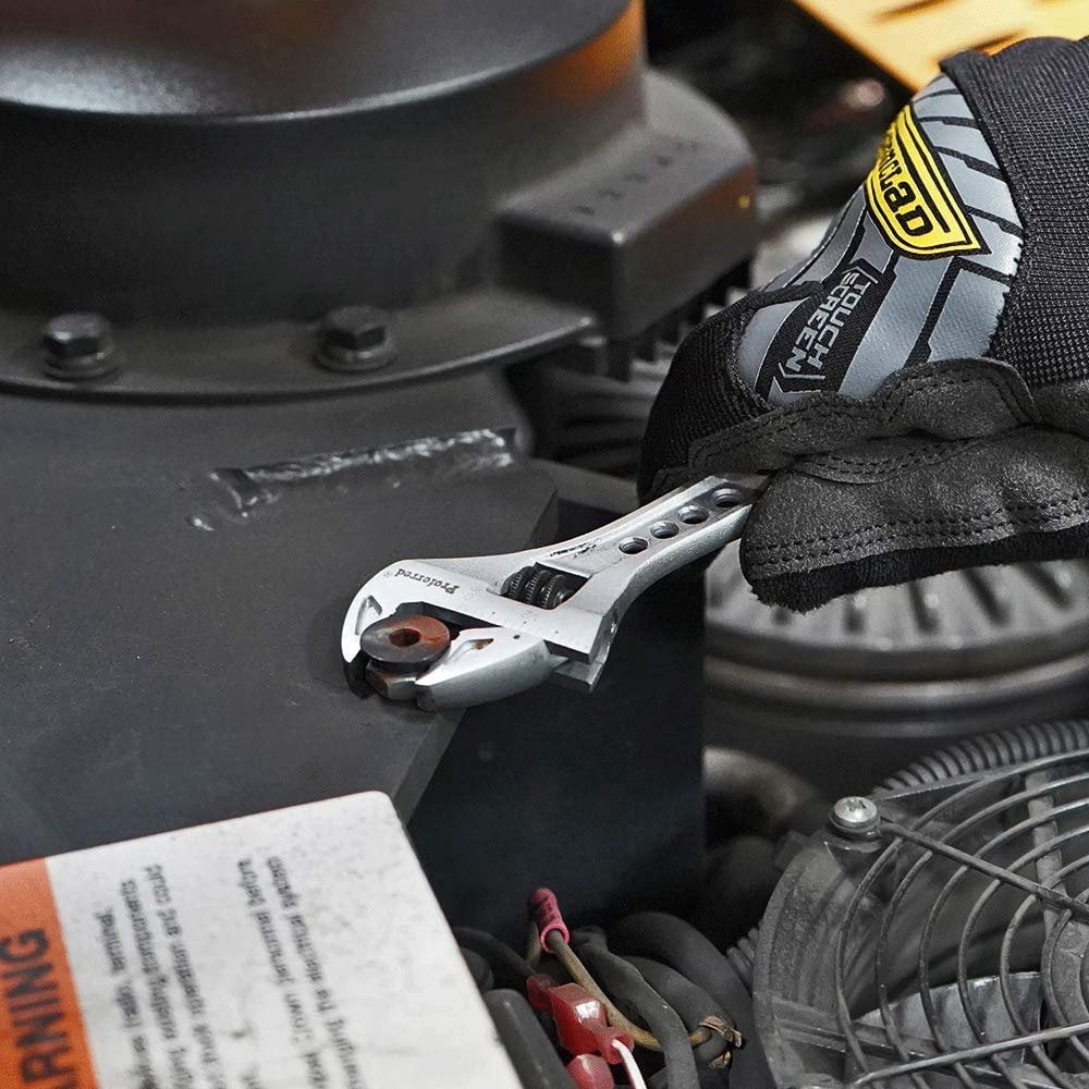 Proferred T06002 Tiger Paw Adjustable Wrench with Padded Handle, Matt, 6"