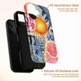 thumbnail image 3 of Sun & Sea Dual Layer Phone Case | Tropical Dolphin Fruit Art Design for iPhone 16 15 14 13 12 11 Pro Max, 3 of 6