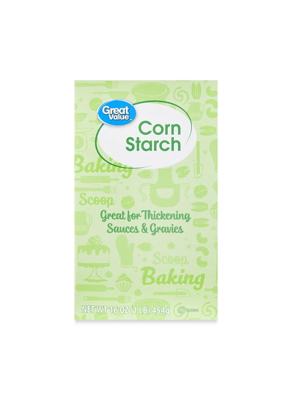 Great Value Corn Starch, 16 oz