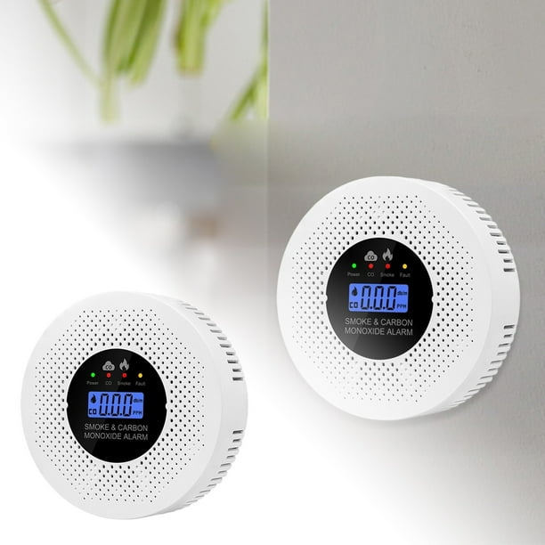 Detector fotoeléctrico avanzado Alarma de incendios con batería de 10 años y función de prueba inteligente para mejorar la seguridad del hogar