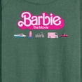 thumbnail image 3 of Barbie the Movie - Barbie Transportaion Vehicles - Women's Lightweight French Terry Long Sleeve Shirt, 3 of 5