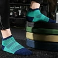 thumbnail image 4 of 3 pares de calcetines deportivos antideslizantes de cinco dedos transpirables para correr maratón Calcetines de algodón para exteriores para hombres y mujeres, 4 of 6