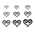 thumbnail image 3 of Esquirla 18Pcs Spiral Ear Stretcher Stretching Taper Tunnels Expanders Plug Question Mark, 3 of 6