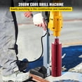 thumbnail image 2 of 3980W Diamond Core Drilling Machine 8 Inch/205MM Diamond Core Drill Rig With Stand And Drill Bits For Concrete Drilling Boring ,High Strength Body, 2 of 6