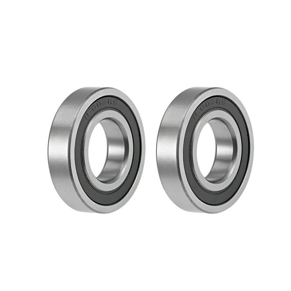 16003-2RS Ball Bearings Z2 17mmx35mmx8mm Double Sealed Chrome Steel 2pcs