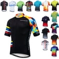 thumbnail image 2 of Weimostar Pro Cycling Jersey Hombres Manga Corta Verano Camisetas de Bicicleta de Montaña Tops de Bicicleta de Carretera Ropa de Ciclismo Maillot Ciclismo, 2 of 5