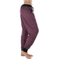 thumbnail image 7 of ToBeInStyle Women's Marled Print French Terry Jogger Pants with Cuff Ends, 7 of 7