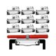 thumbnail image 1 of 14 Pack Mountable Clipboard Clips With Pen Holder Clipboard Clips Hardware Clipboard Clamp Hardware, 1 of 5