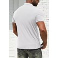 thumbnail image 4 of Playera Polo Hombre Slim Fit Manga Corta Moda Casual, 4 of 7