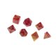 thumbnail image 3 of Juego de 7 Dados Poliédricos Sunnimix D4 D6 D8 D10 D12 D20 Rojo Amarillo, 3 of 8