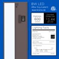 thumbnail image 3 of Inlight 18-inch LED Under Cabinet Lighting, Hardwired or Plugged-in, Selectable 2700K/3000K/4000K, Bronze Finished, IN-0210-2-BZ, 3 of 10