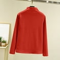 thumbnail image 4 of MeetoTime Hauts à Col Montant pour Femmes Automne Confortables Couleur Unie Manches Longues, 4 of 6