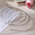 thumbnail image 2 of 36 Pcs Bandeaux en Acier Inoxydable 5mm Accessoires Cheveux (Argent), 2 of 8