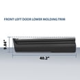 thumbnail image 2 of Rear Left Door Lower Molding Panel Fit For Ford Explorer 2011-2015 BB5Z7825557BA, 2 of 10