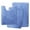 Calm Blue, variant on SAYFUT Memory Foam 3 PC Bathroom Rug Absorbent Bath Mat Set Small Large and Contour Rug