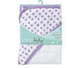 Ideal Baby Hooded Towel Muslin + Terry Large, 1.0 CT