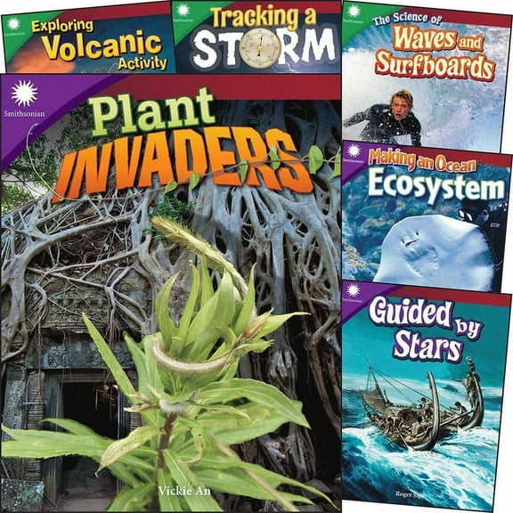 Smithsonian: Informational Text: Smithsonian Informational Text: The Natural World 6-Book Set Grades 4-5 (Other)