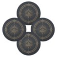 thumbnail image 2 of IAUYY Set of 1 Round Placemats for Dining Tables Heat-Resistant and Wear-Resistant DIY Printing Design Table Placemats，Applicable for Christmas Retro Tarot Cards, 2 of 7