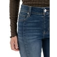 thumbnail image 4 of Jordache Women’s High Rise Skinny Capri, Size 2-22, 15 3/4" Inseam, 4 of 5
