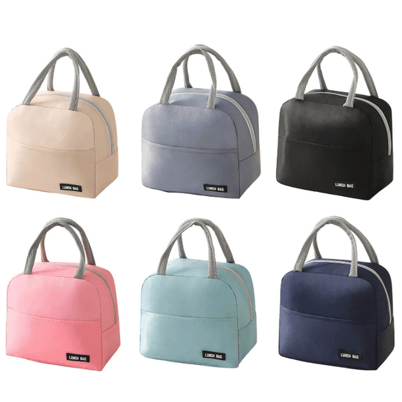 Lunch Bag Women, Lunch Box Lunch Bags for Women Men, Small Leakproof Lunch Tote Insulated Cooler Lunch Container for Work/Office/School, Navy Blue