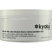 Kyoku for Men Sake Infused Shave Creme for Sensitive Skin, 6 oz