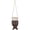 coffee, variant on Cute Fish Shape Crossbody Bag, Hollow Woven Leather Drawstring Shoulder Purse