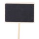 thumbnail image 4 of 10 Uds Tarjeta de inserción de mensaje de barra redonda larga decoración de jardinería de flores señal de precio de madera Mini pizarra etiqueta de planta tablero de mensajes, 4 of 8