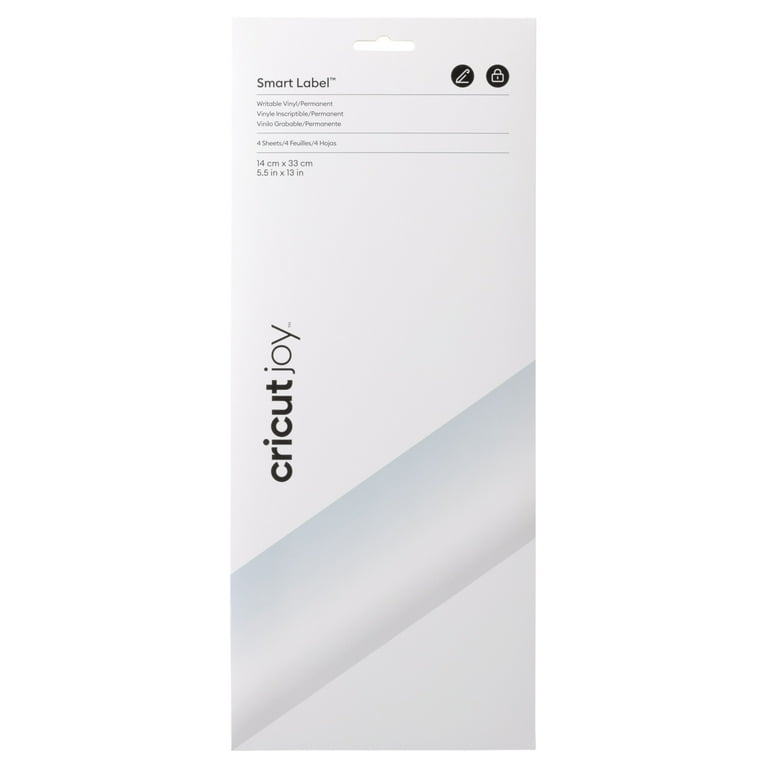 Joy Smart Label Writable Vinyl, 5.5 x 48, White Joy Smart Label Writable Vinyl, 5.5 x 48, White