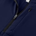 thumbnail image 4 of LEKWK Running Shirts for Men Regular Fit Stand Collar 1/4 Zip Pullover Long Sleeve Long Sleeve Workout Shirts Chest Pocket Athletic Gym Hiking Sporty Tees, 4 of 8