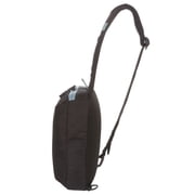 Athletic Works 4.5 Liter Black Urban Sling Sports Bag, Unisex, Shoulder Bags, Polyester, Adult, Teen