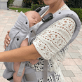 thumbnail image 4 of Colugo Baby Carrier - Baby Carrier Newborn to Toddler, Toddler Carrier, Adjustable, Cool Grey, 4 of 5