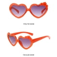 thumbnail image 3 of Wancir Kids Sunglasses Round Flower Heart Shaped Sunglasses for Toddler Girl Boy Baby Cute Glasses for Party, 3 of 3