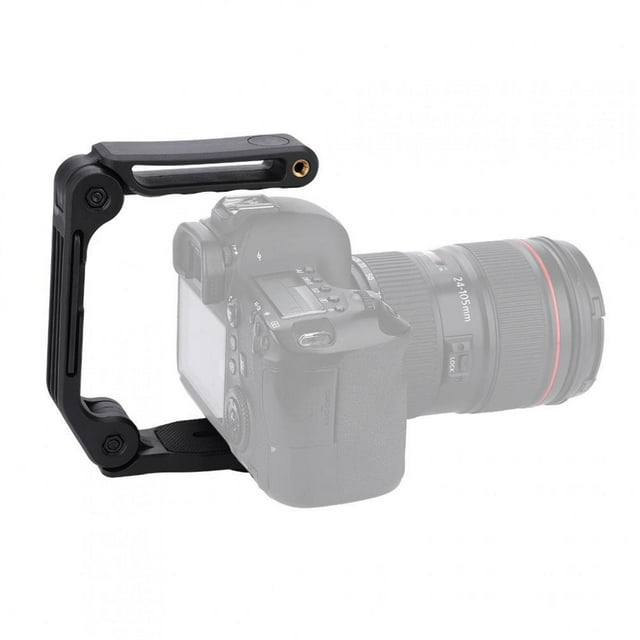 LAFGUR Extension Stabilizer Holder Grip For DSLR Digital Camcorder, Video Filming Camera Protective Handle With Universal Microphone Flash External Screw Hole